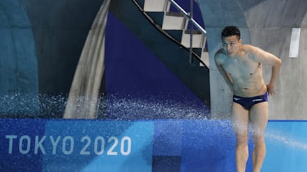 オリンピックS1次・水泳 未開封 水泳／飛込・オリンピック6大会 日本代表の寺内健、現役引退を発表