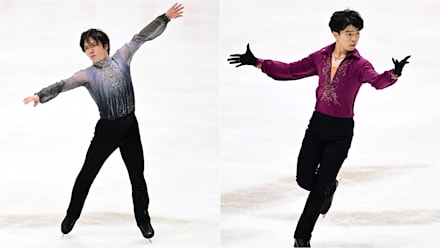 4/4まで！羽生結弦 宇野昌磨　バナー 　国別対抗戦　SOI 日本／男子シングル｜世界フィギュアスケート国別対抗戦2021