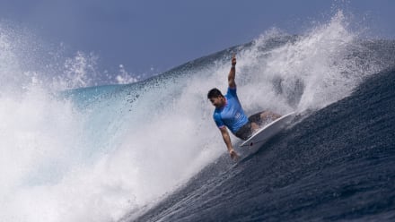 波乗りジャパン稲葉玲王、準決勝進出を惜しくも逃す／パリ2024