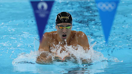 瀬戸大也が男子200m個人メドレーで決勝進出丨パリ2024競泳