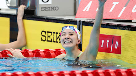 水泳 日本選手権 バッジ 大橋悠依、パリ代表内定！「集大成になると思う」競泳・国際大会代表