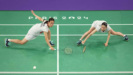 シダマツは中国ペアに黒星…マレーシアと3位決定戦｜パリ2024