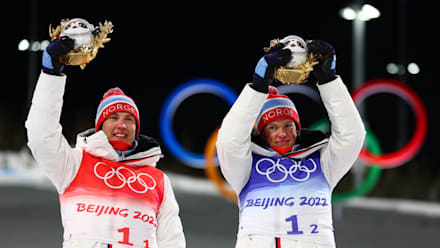 クロスカントリースキー ノルウェー代表ベスト メダル決定】ノルウェー 金メダル! 北京2022クロスカントリースキー