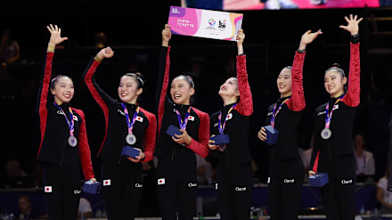新体操日本、ロサンゼルス2028出場枠獲得 2大会ぶりのオリンピックへ