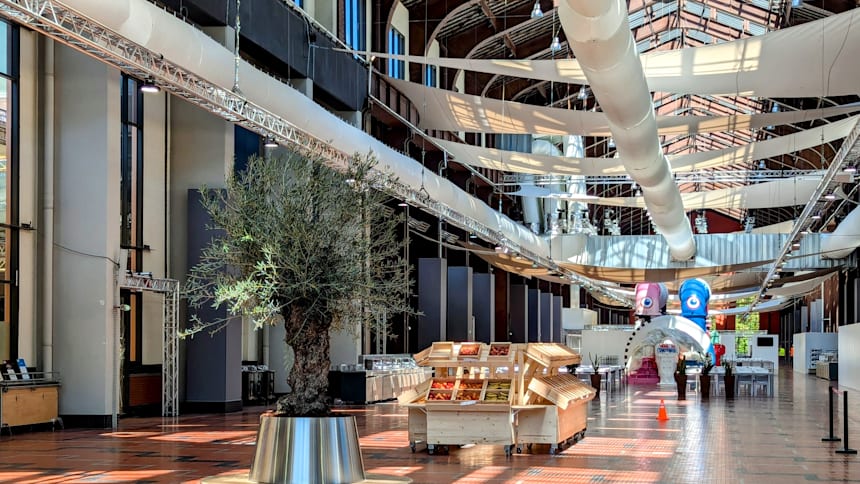 Restaurante en la Villa Olímpica y Paralímpica para los atletas.