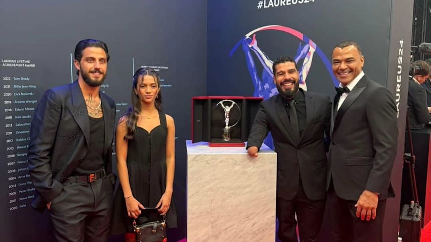 Filipe Toledo, Rayssa Leal, Daniel Dias e Cafu no Prêmio Laureus 2024