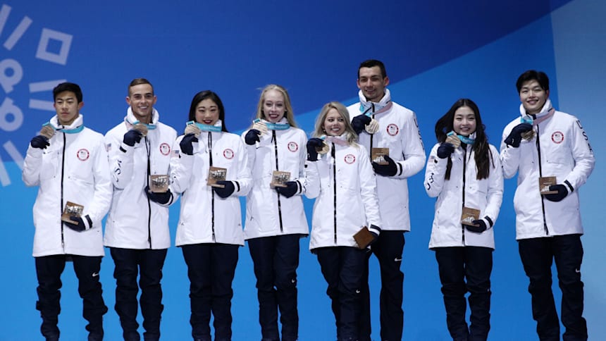 PyeongChang 2018: Members of the bronze medal U.S. team