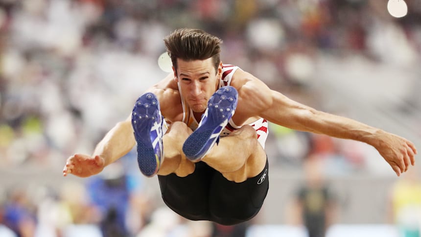 Long jumpers primarily use three techniques - sail, hang and hitch-kick - to maximise their jump's distance while in the air.