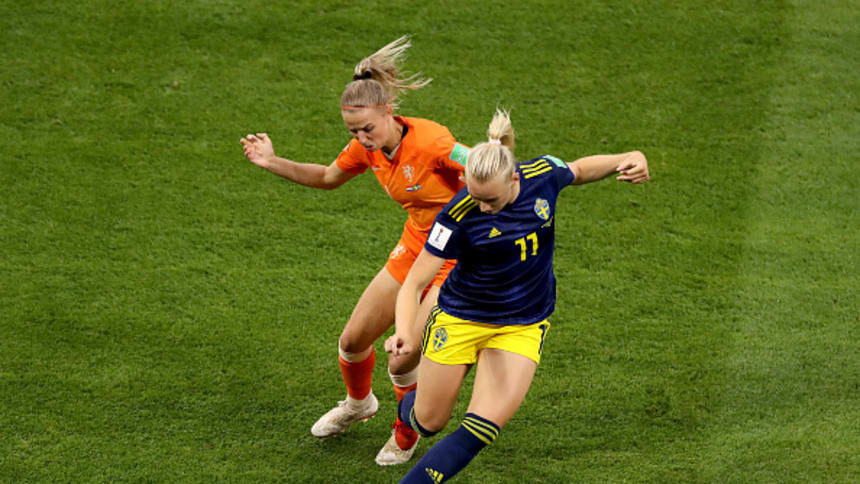 Stina Blackstenius and Sweden finished 3rd at the 2019 FIFA Women's World Cup