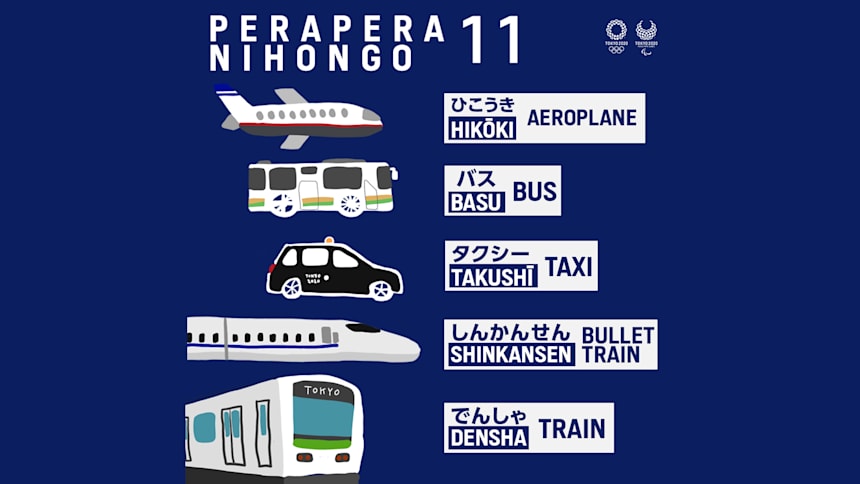 Practice makes Perapera! Learn Japanese ahead of Tokyo 2020