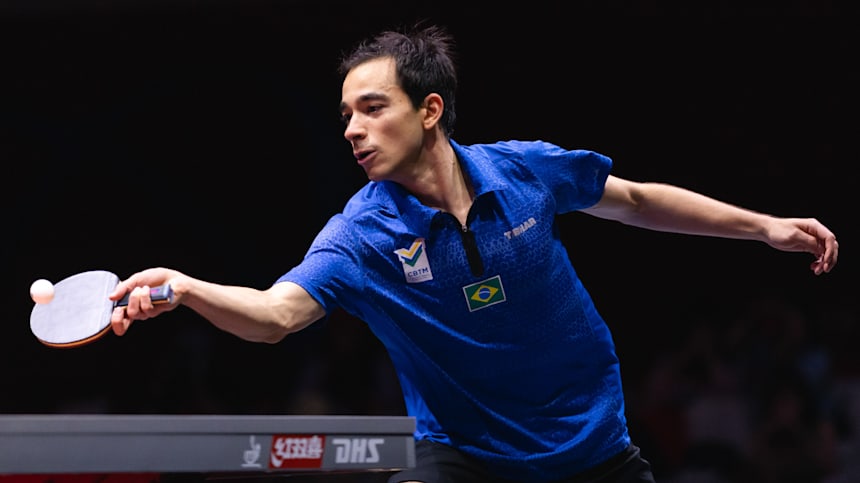 Hugo Calderano é vice-campeão mundial de tênis de mesa em campanha sem precedentes