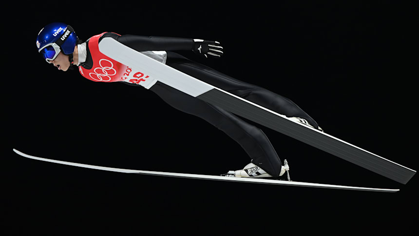 Japanese ski jumping star Kobayashi Ryoyu is the reigning Olympic and World Cup champion.