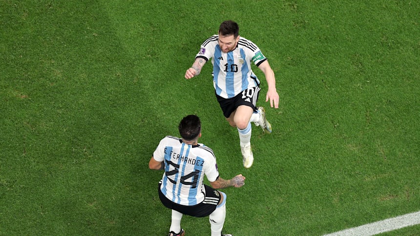 Messi assist for Enzo Fernandez's super strike helped make history 