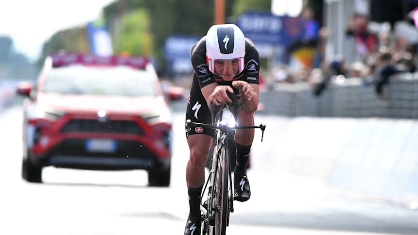 Remco Evenepoel on stage 9 at 2023 Giro d'Italia