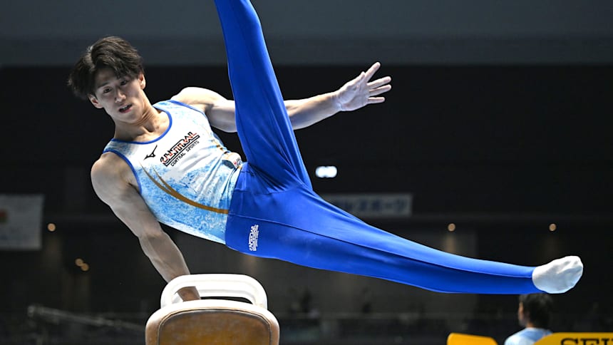 Hashimoto Daiki has looked like an Olympic medallist on the pommel horse in 2024.