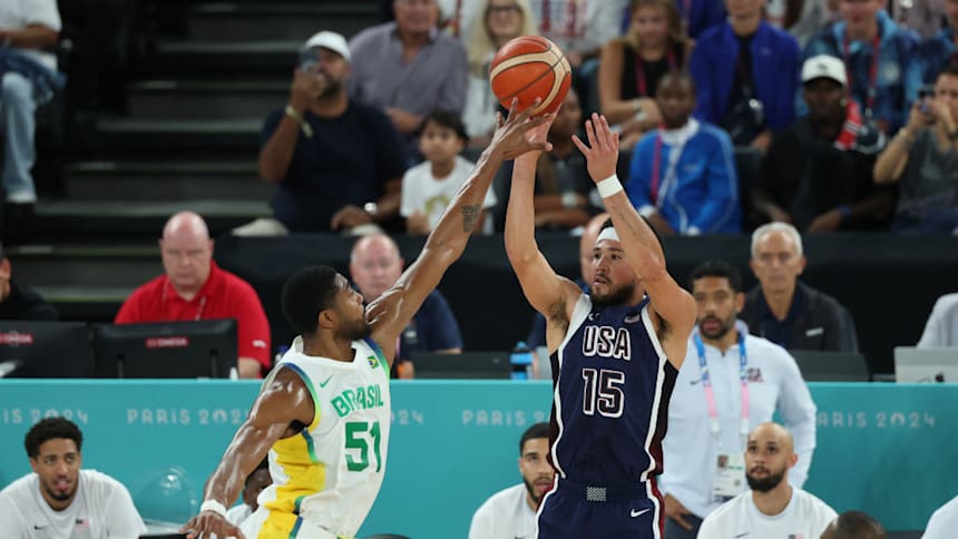 Devin Booker on target for Team USA