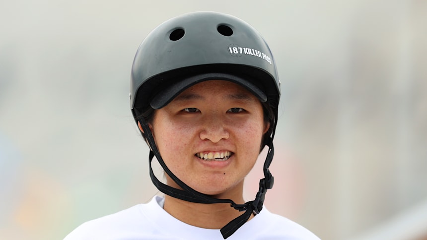 中国女子滑板街式赛第一人——曾文蕙