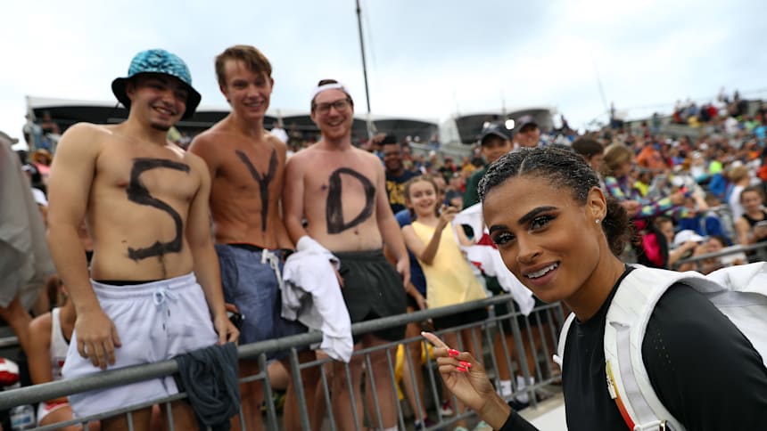 Sydney McLaughlin is one of the most popular athletes in track and field