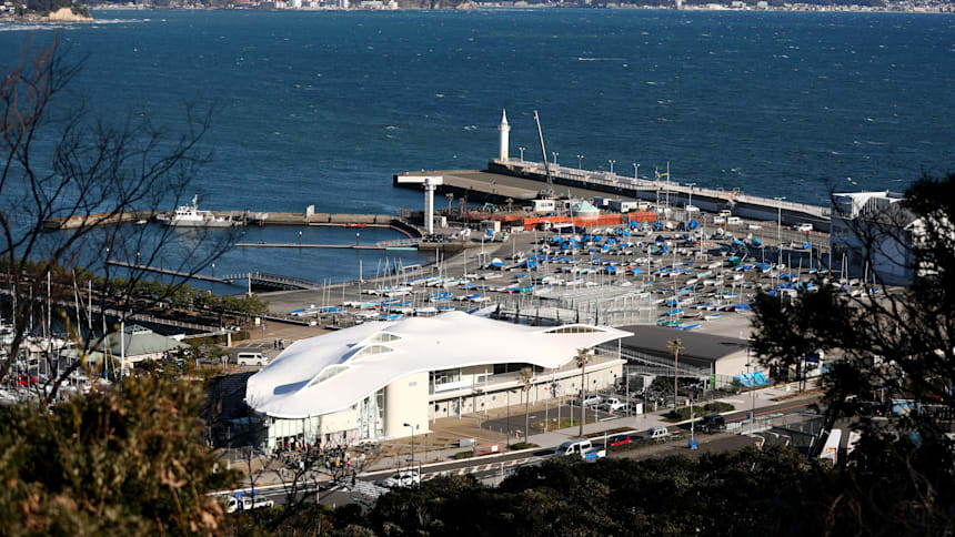 General view of Enoshima Yacht Harbour