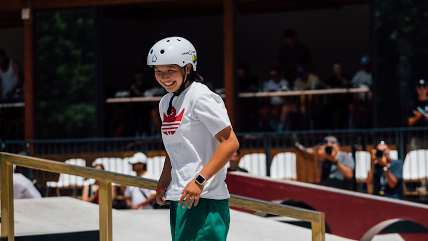 Nishiya Momiji will head into OQS as the top-ranked women's street skater