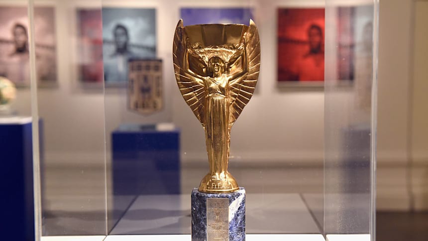 The Jules Rimet Trophy.