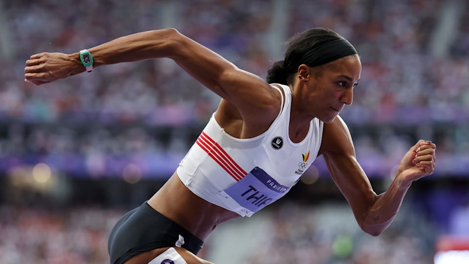 Paris 2024 athletics Nafissatou Thiam wins historic third Olympic