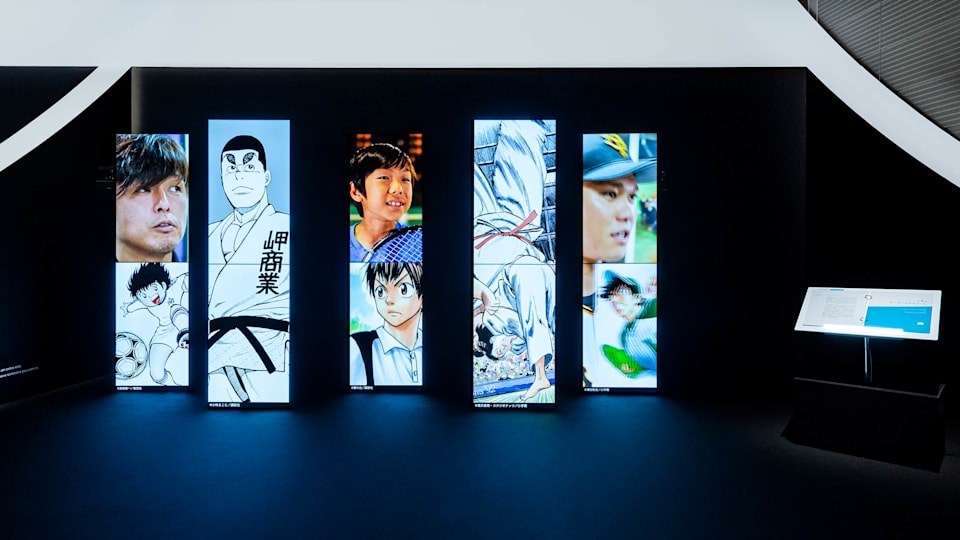 Tokyo 2020 : Le partenaire olympique mondial Panasonic accueille une exposition spéciale baptisée "Sports x Manga"