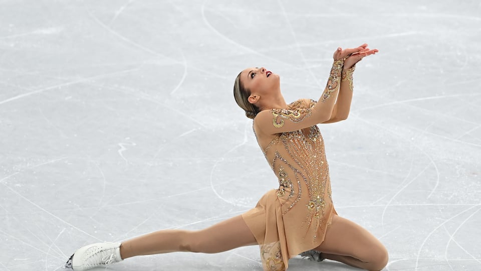 Loena Hendrickx of Team Belgium skates