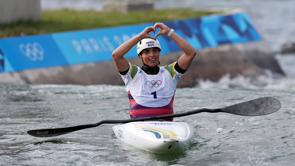 Canoe slalom: Australia's Jessica Fox captures maiden kayak singles gold on  fourth Olympic attempt