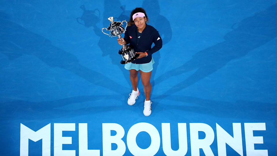 2019年大会でペトラ・クビトバを下して全豪を初制覇した大坂なおみ