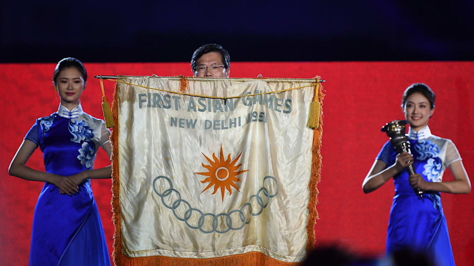 First Asian Games flag