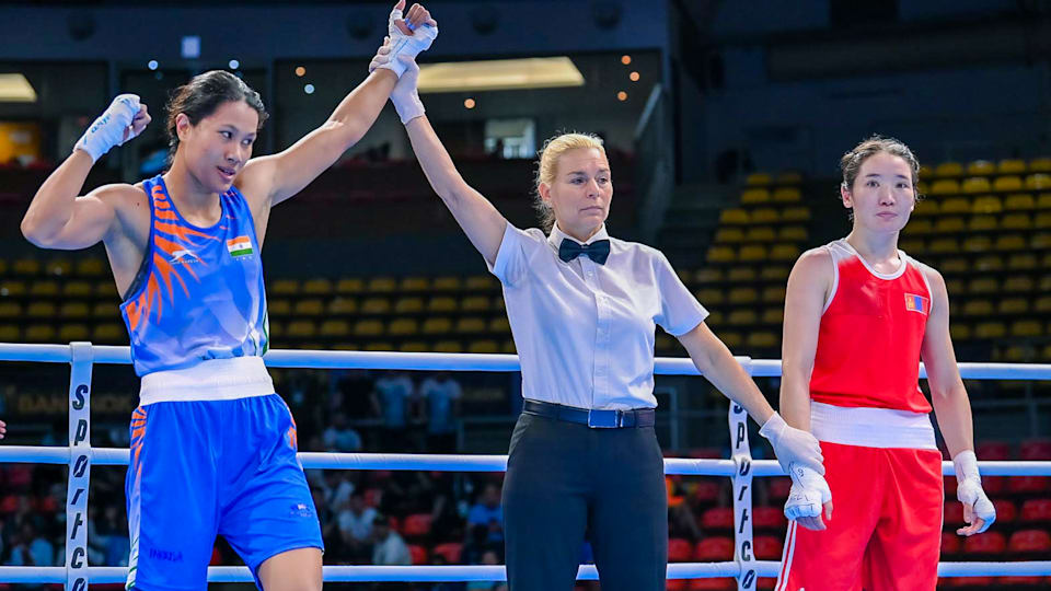 World Olympic Boxing Qualification Tournament 2024 Ankushita Boro wins