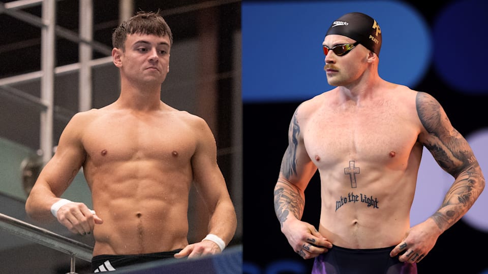 Olympic champions Tom Daley and Adam Peaty named in Team GB squad for