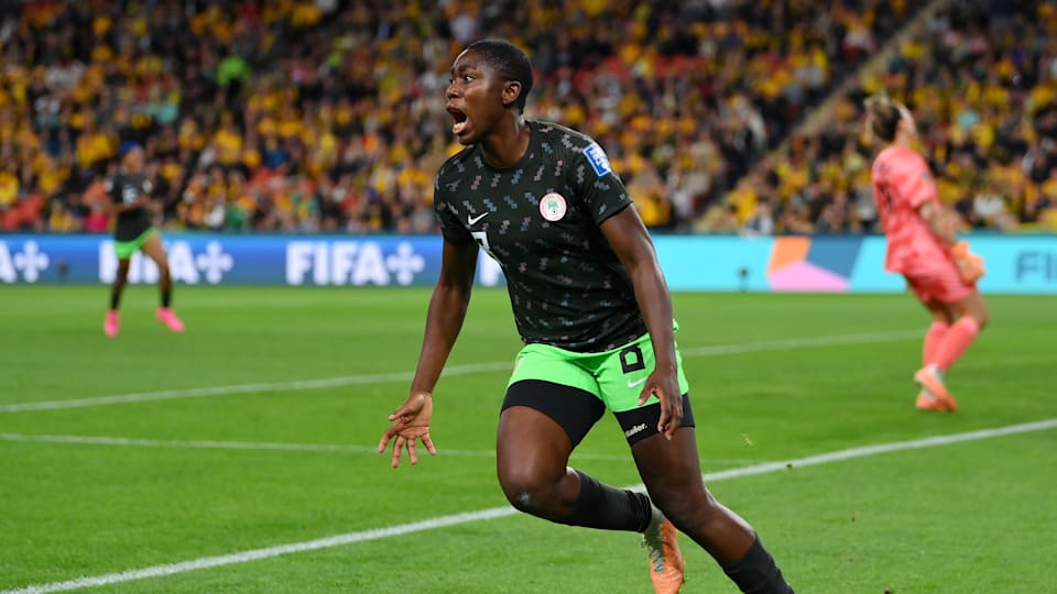 How Nigeria's Asisat Oshoala leads on and off the pitch with the next generation in mind