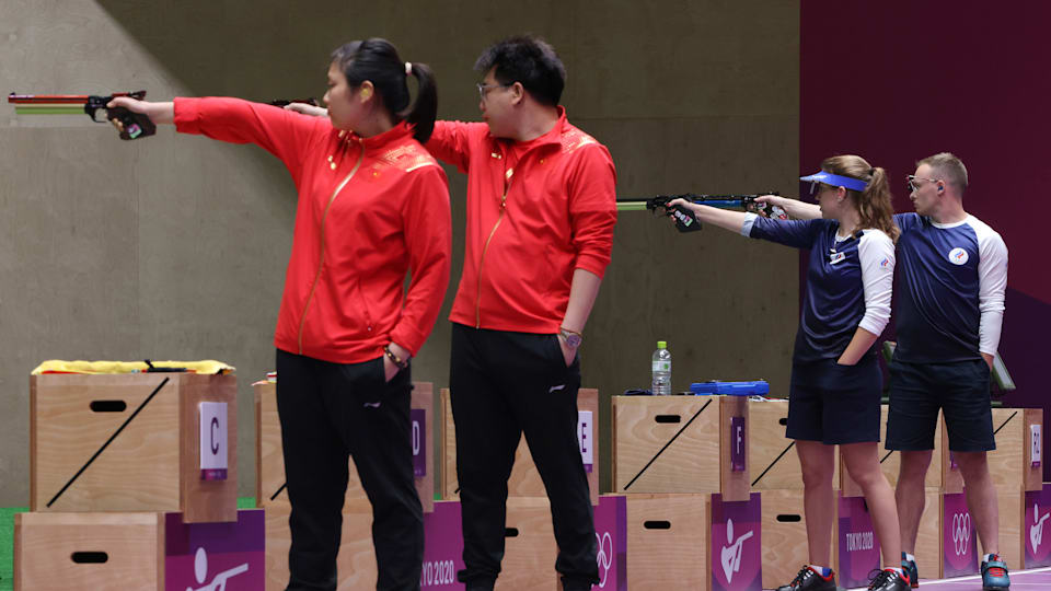 JIANG Ranxin and PANG Wei secure Tokyo 2020 gold in 10m Air