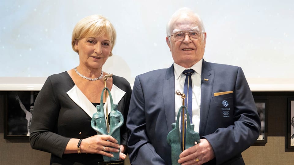 Malcolm Arnold and Ulla Koch honoured as they win IOC Coaches Award