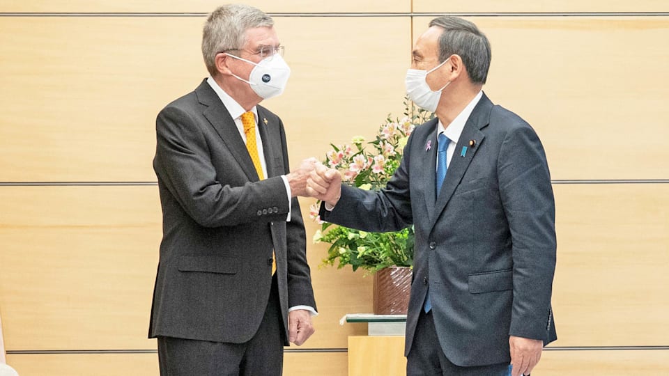 IOC President and new Japanese Prime Minister Suga “determined” to deliver safe Olympic Games Tokyo 2020