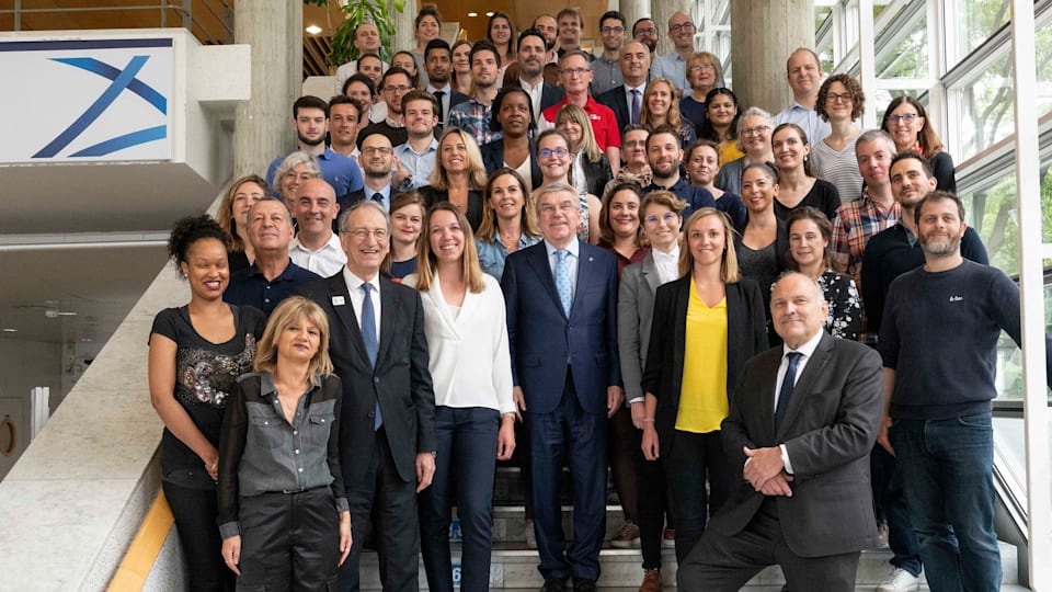 IOC President in Paris