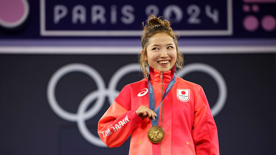 Olympic women's breaking champion, B-Girl Ami