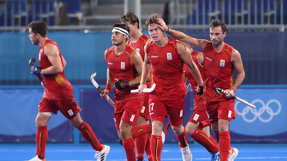 Présentation de la finale masculine de hockey sur gazon à Tokyo 2020