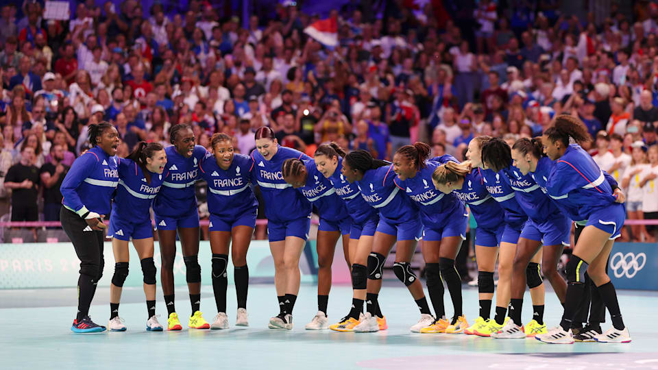 Championnat d'Europe de handball femmes 2024 L'équipe de France avec
