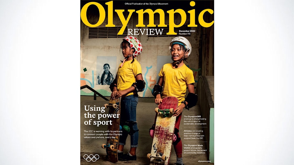 Just published: Olympic Review highlights sport’s contribution to society 365 days a year