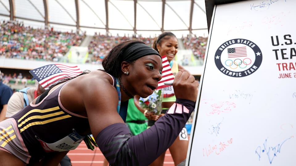 Meet Brittany Brown, USA sprinter who could shake up the women’s 200m competition at Paris 2024