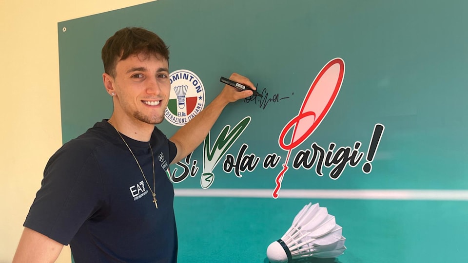 Giovanni Toti - badminton - Italia