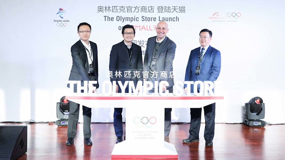 International Olympic Committee launches the first Olympic Store for Chinese fans with Alibaba Group