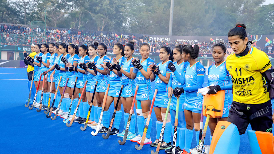 FIH प्रो लीगसाठी भारतीय महिला संघ