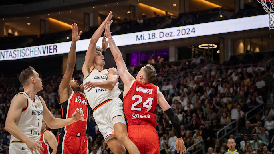 Franz Wagner setzt sich durch - Deutschland gewinnt das Testspiel gegen Japan in Berlin deutlich