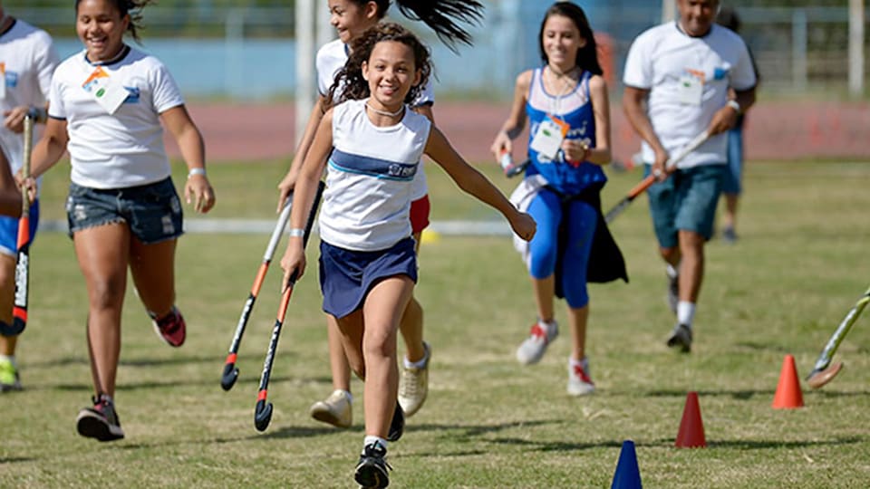 Rio kids thrilled by Transforma Sport Festival