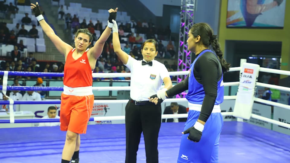 Women s National Boxing Championships 2023 Saweety Boora Pooja Rani in second round