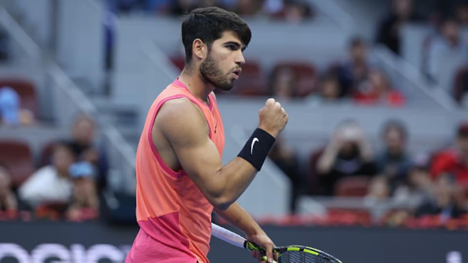 2024 China Open Carlos Alcaraz comes back to beat Jannik Sinner in